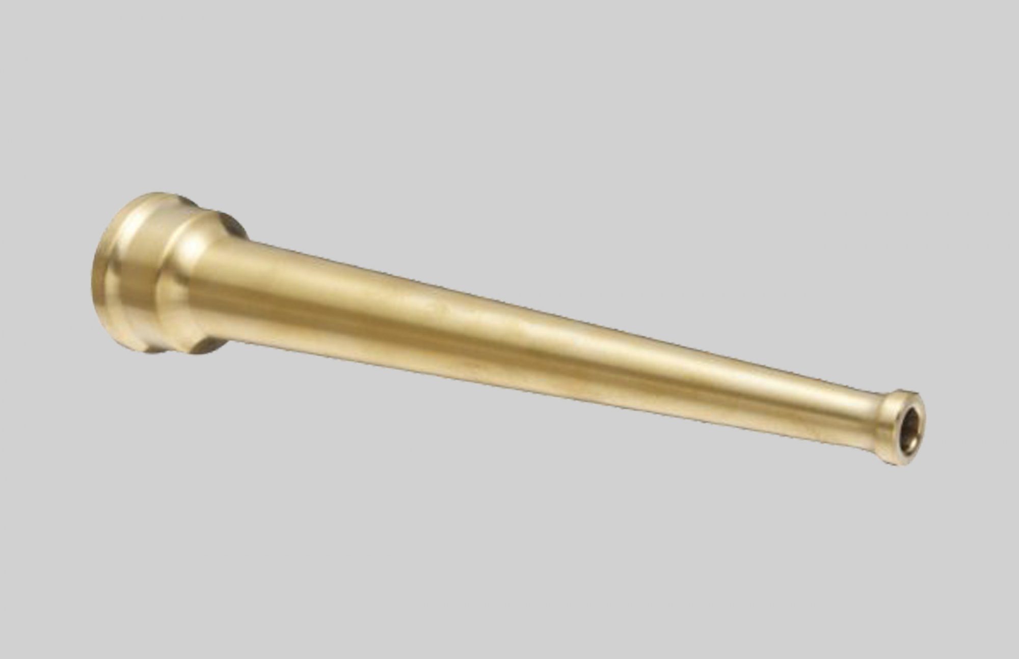 GHT Brass Plain Hose Nozzle - Image 2