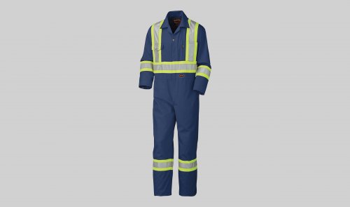 Safety Poly / Cotton Coveralls