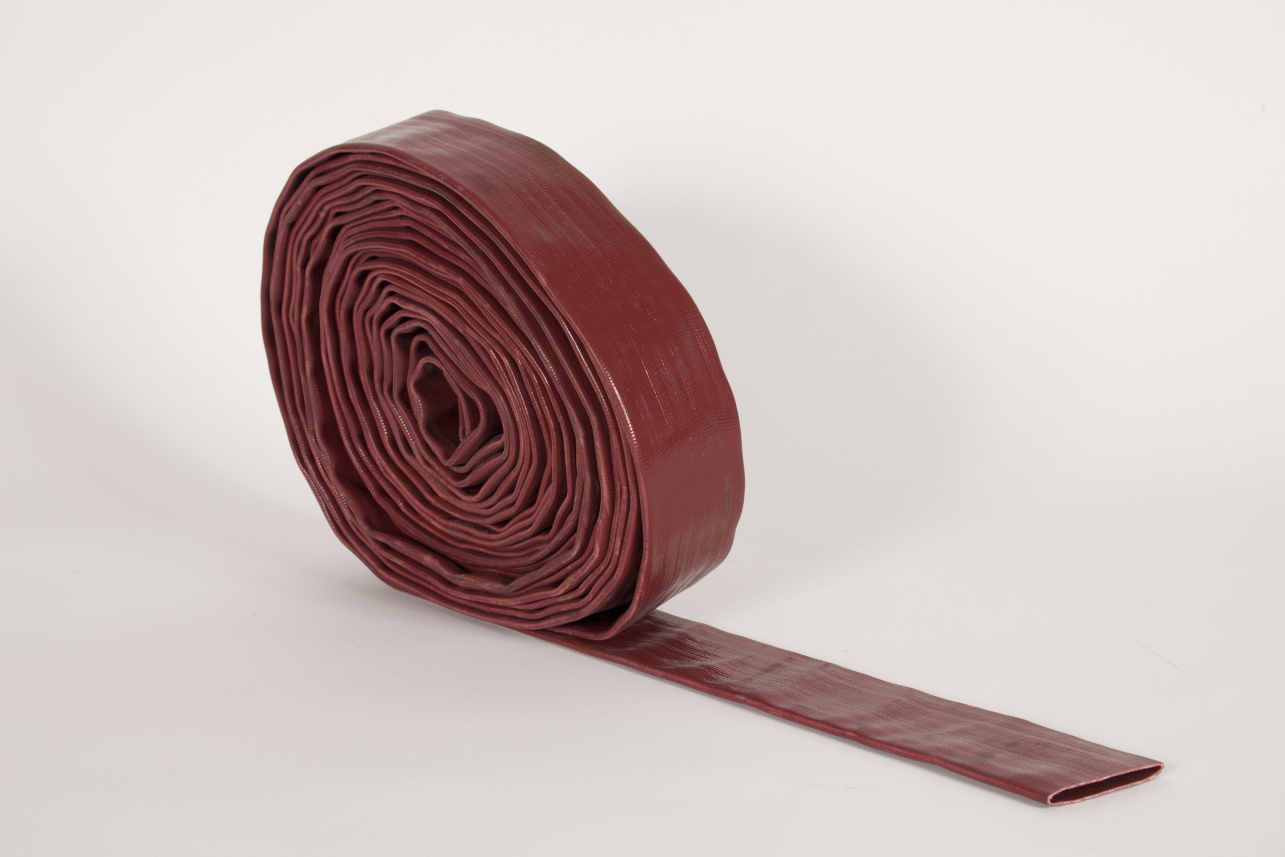 Layflat PVC Water Discharge Hose - Blue or Brown - Image 2