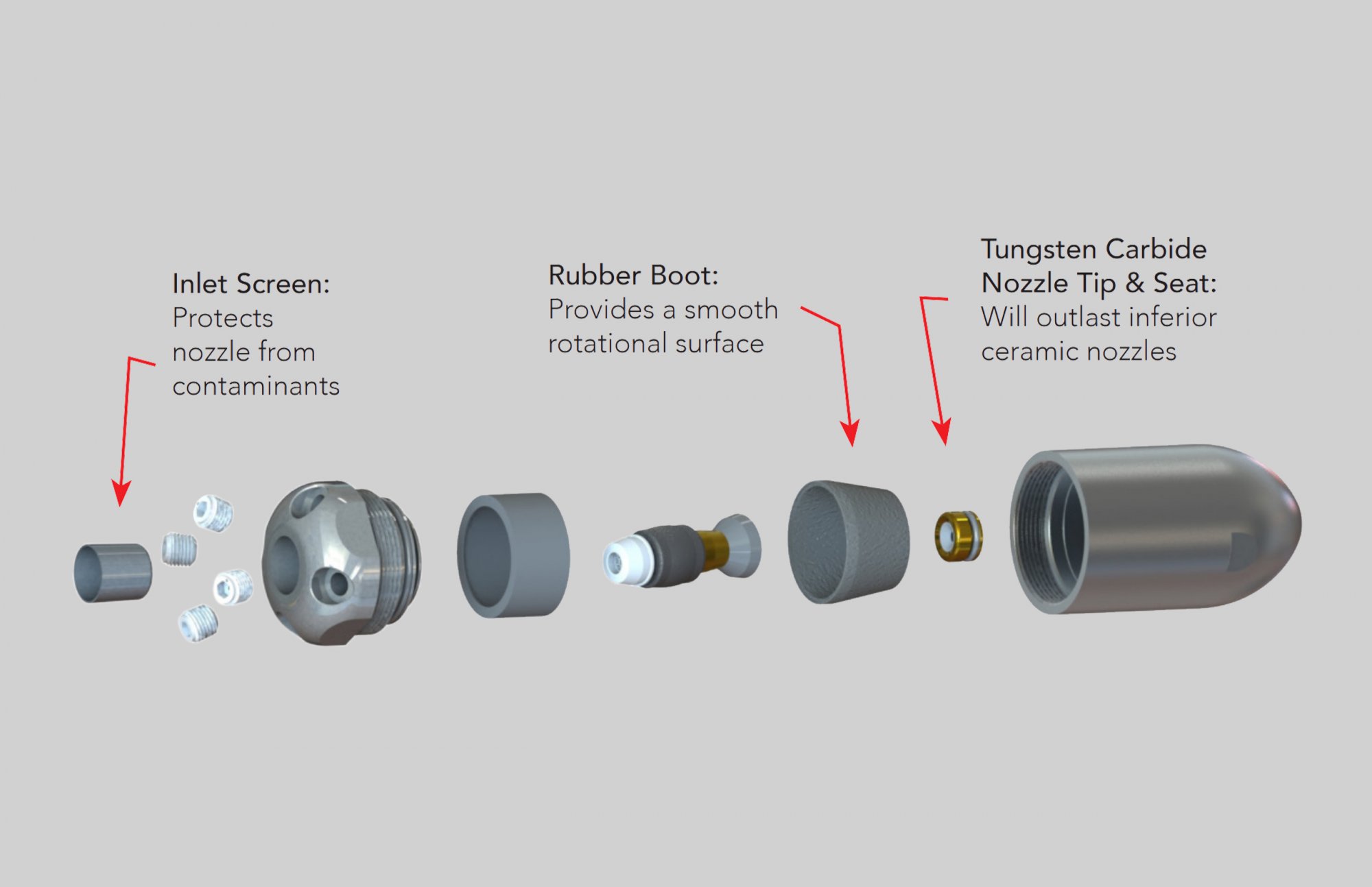 Reaper High Pressure Nozzle - Image 3
