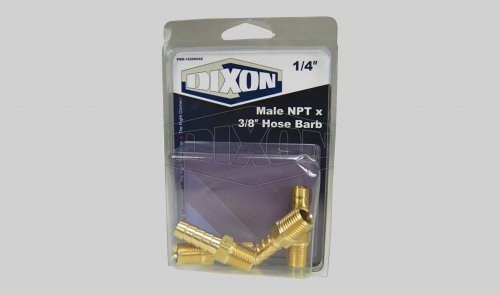 Male NPTF x 3/8" Hose Barb