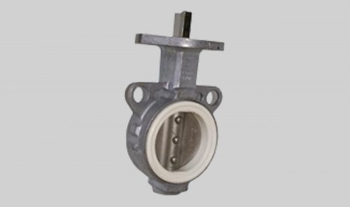 Butterfly Valve - Stainless Disc / MAXX Temp White Rubber