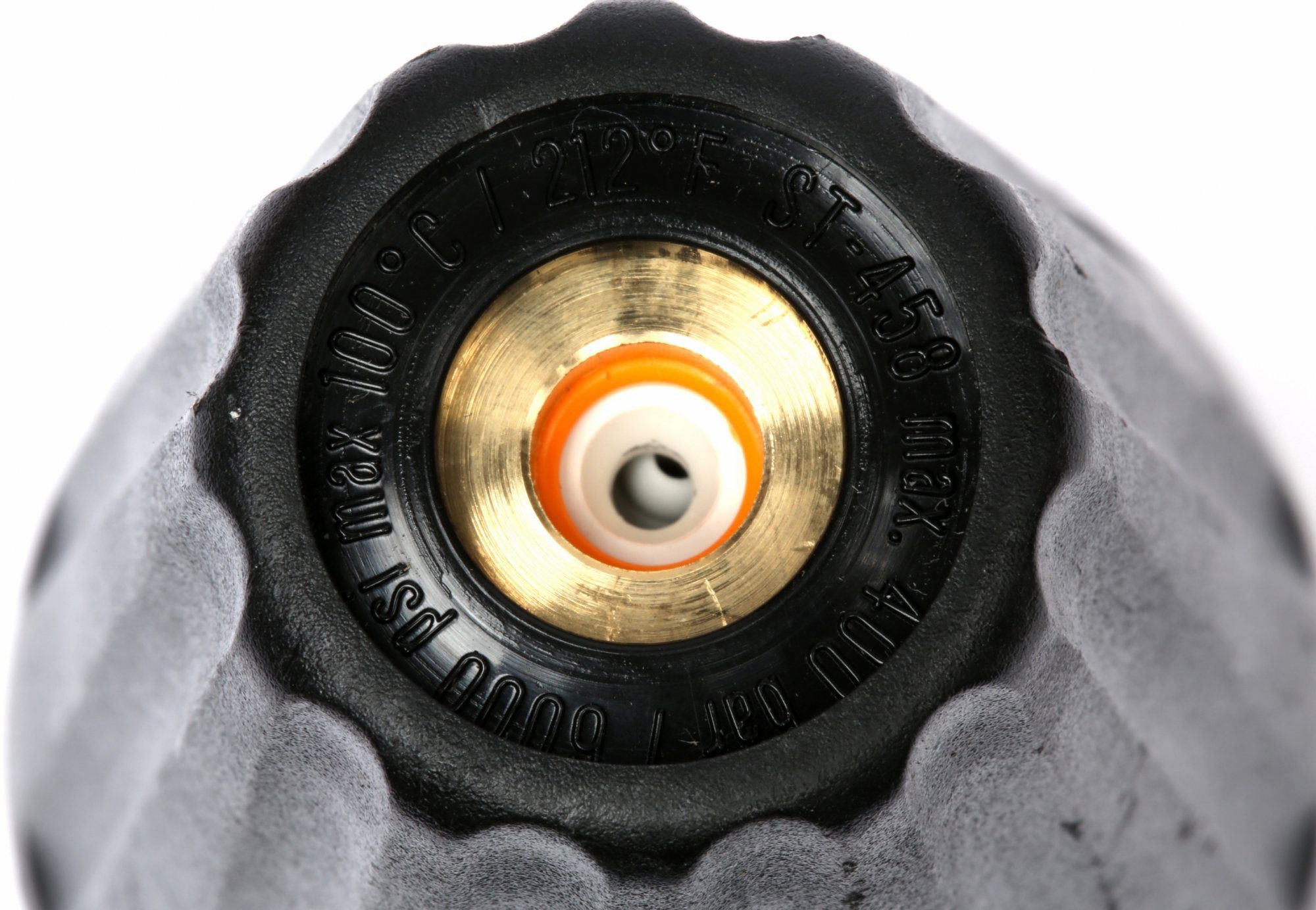 ST-457-8.0-1/2 Turbo Nozzle - Orange - 6000 PSI - Image 2