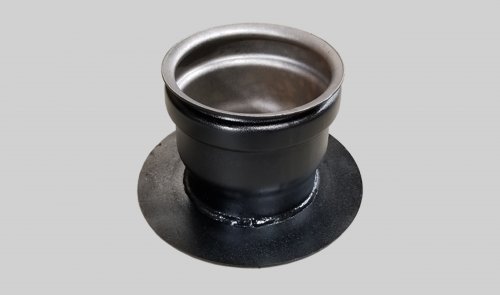 8" Vactor Flange x 6" Female Bush Hog